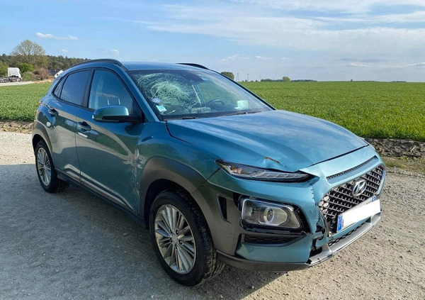 Hyundai Kona cena 29900 przebieg: 47196, rok produkcji 2019 z Ślesin małe 191